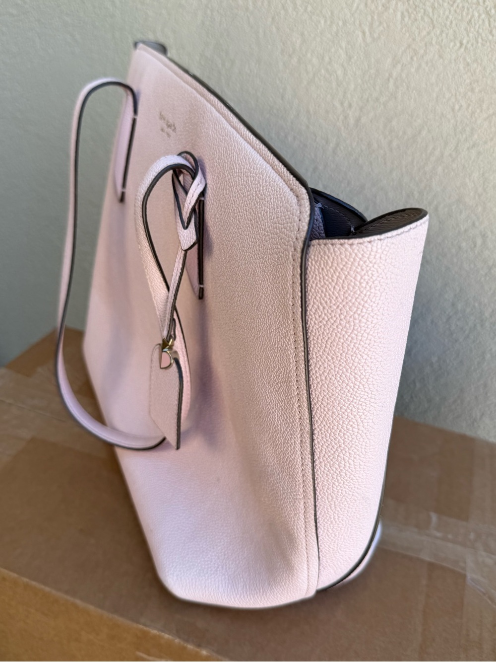 kate spade light pink leather tote - Picture 5 of 7